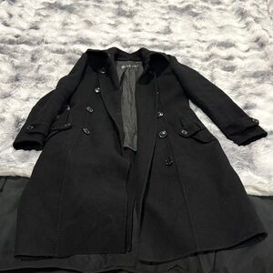 Elegant Black Women's Coat